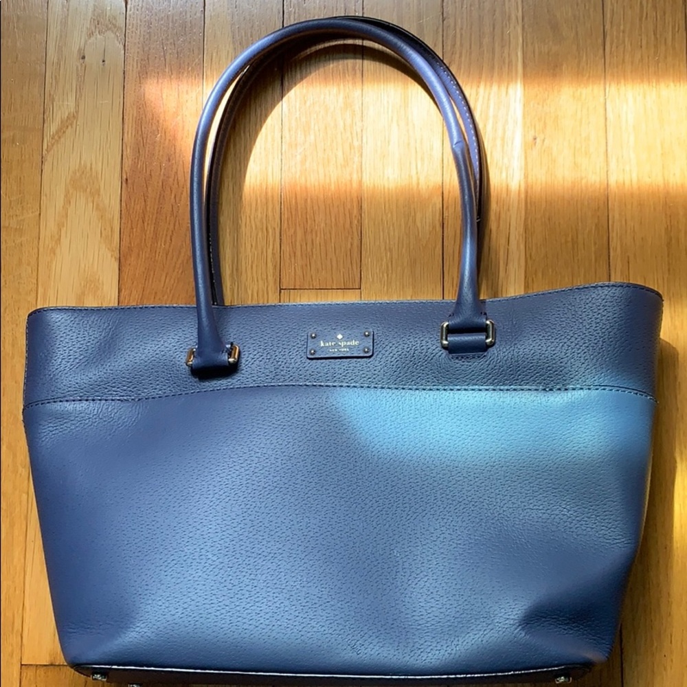Kate Spade Blue Purse Like New